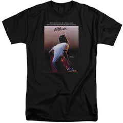 Footloose Poster Men's 18/1 Tall Cotton Short-Sleeve T-Shirt