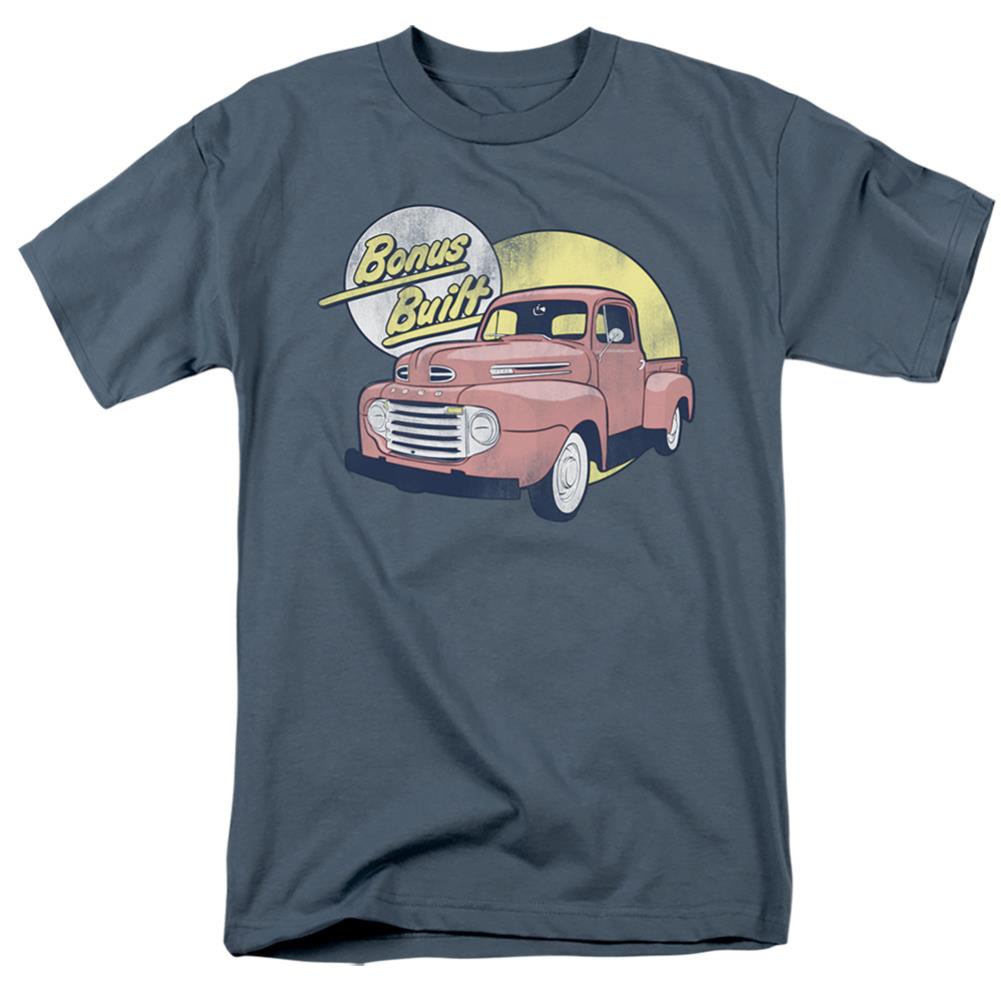 Ford 1950 F1 Bonus Built Men's 18/1 Cotton Short-Sleeve T-Shirt