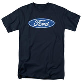 Ford Dimensional Logo Men's 18/1 Cotton Short-Sleeve T-Shirt