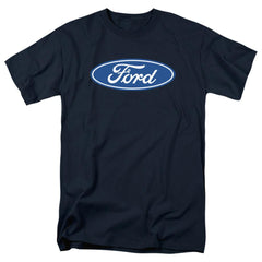 Ford Dimensional Logo Men's 18/1 Cotton Short-Sleeve T-Shirt