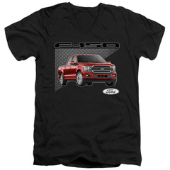 Ford F-150 Men's 30/1 Cotton Slim V-Neck T-Shirt