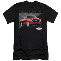 Ford F-150 Men's Ultra-Soft 30/1 Cotton Slim Short-Sleeve T-Shirt