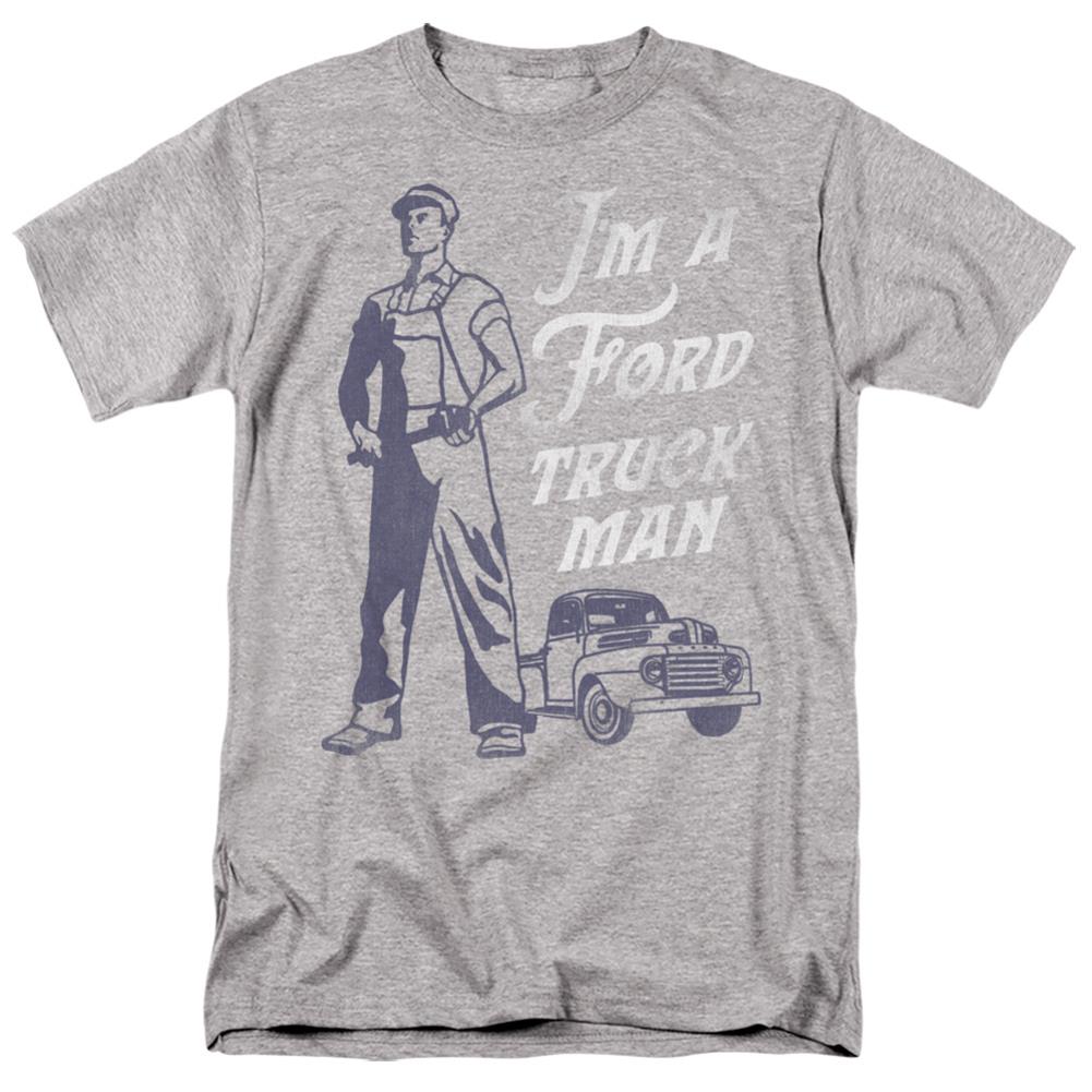 Ford Ford Truck Man Classic Men's 18/1 Cotton Short-Sleeve T-Shirt