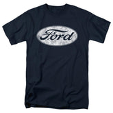 Ford Logo Men's 18/1 Cotton Short-Sleeve T-Shirt