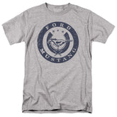 Ford Lucky Ford Mustang Men's 18/1 Cotton Short-Sleeve T-Shirt