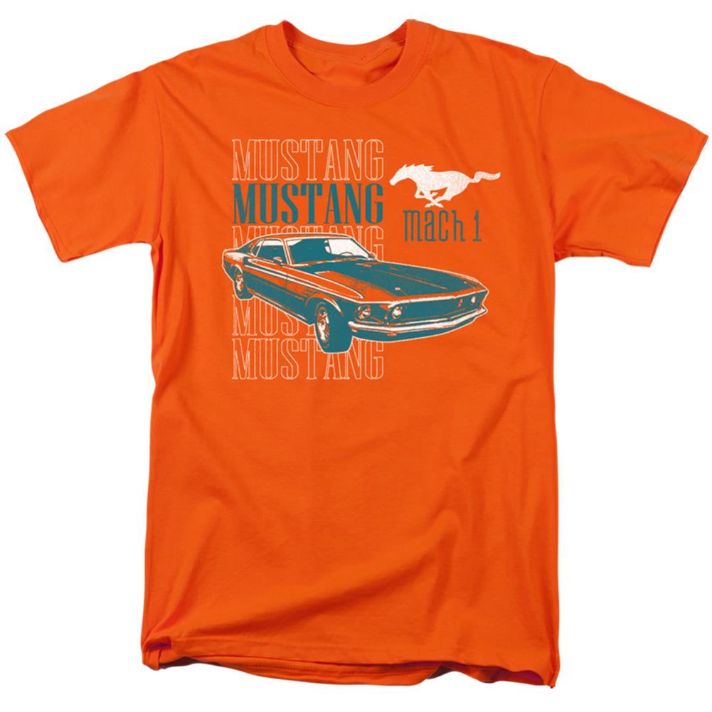 Ford Mach 1 Repeat Men's 18/1 Cotton Short-Sleeve T-Shirt