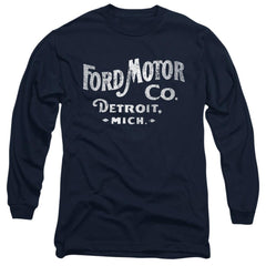 Ford Motor Co Men's 18/1 Cotton Long-Sleeve T-Shirt