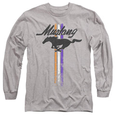 Ford Mustang Stripes Men's 18/1 Cotton Long-Sleeve T-Shirt