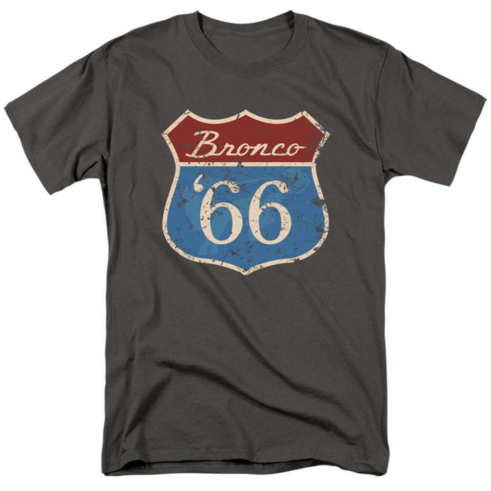 Ford Route 66 Bronco Men's 18/1 Cotton Short-Sleeve T-Shirt