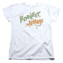 Forrest Gump Peas And Carrots Women's 18/1 Cotton Short-Sleeve T-Shirt