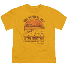 Forrest Gump Ultra Marathon Youth 18/1 100% Cotton Short-Sleeve T-Shirt