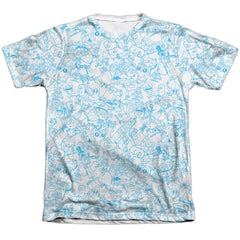 Foster's Home For Imaginary Friends Character Sketches Men's Regular Fit Poly Cotton Short-Sleeve T-Shirt