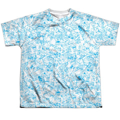 Foster's Home For Imaginary Friends Character Sketches Youth Regular Fit Poly Short-Sleeve T-Shirt