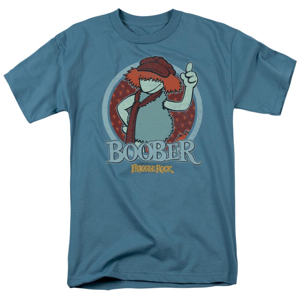 Fraggle Rock Boober Circle Men's 18/1 Cotton Short-Sleeve T-Shirt