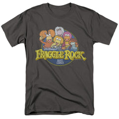 Fraggle Rock Circle Logo Men's 18/1 Cotton Short-Sleeve T-Shirt