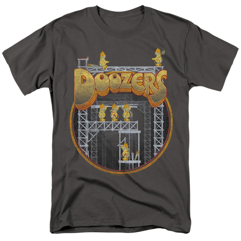 Fraggle Rock Doozers Construction Men's 18/1 Cotton Short-Sleeve T-Shirt