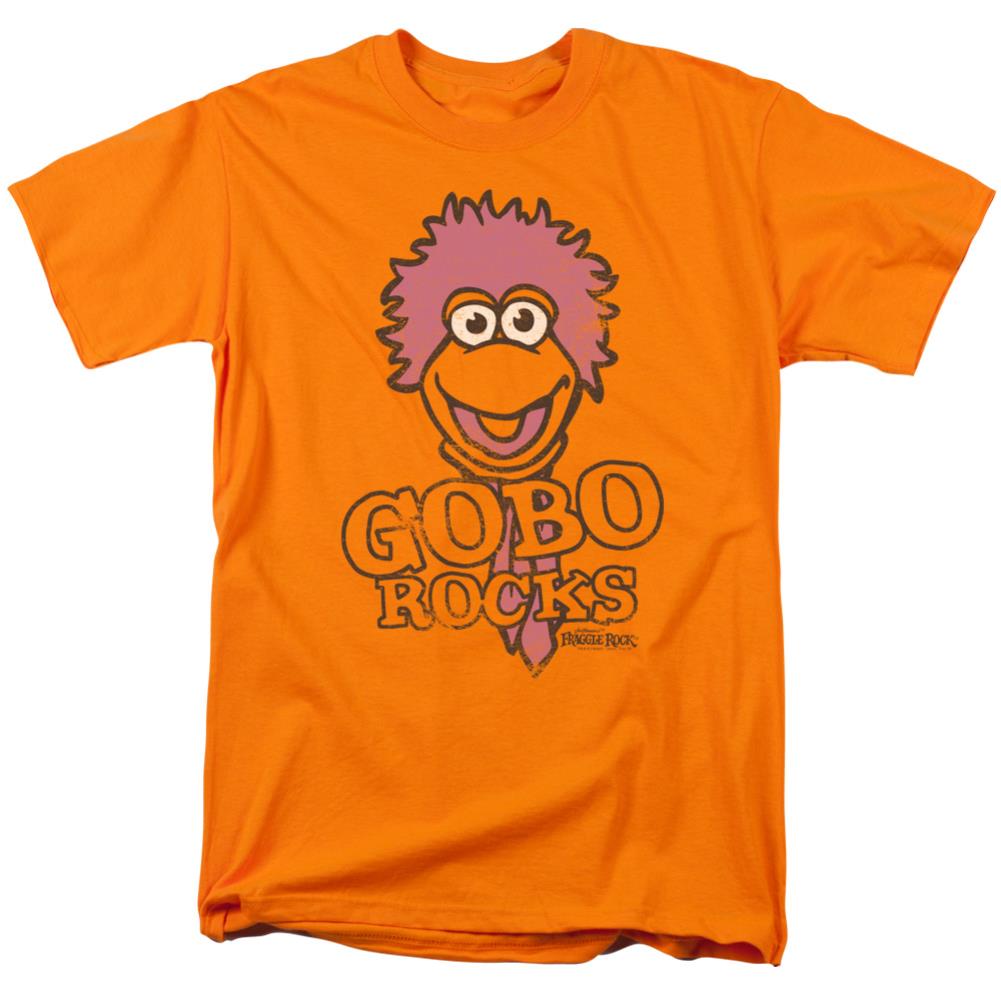 Fraggle Rock Gobo Rocks Men's 18/1 Cotton Short-Sleeve T-Shirt