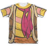 Fraggle Rock Gobo Uniform Men's Regular Fit Poly Cotton Short-Sleeve T-Shirt