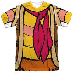 Fraggle Rock Gobo Uniform Men's Regular Fit Polyester Short-Sleeve T-Shirt