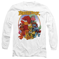 Fraggle Rock Group Hug Men's 18/1 Cotton Long-Sleeve T-Shirt