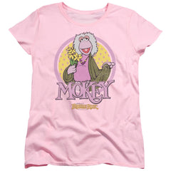 Fraggle Rock Mokey Circle Women's 18/1 Cotton Short-Sleeve T-Shirt