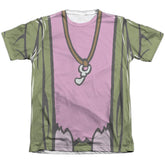 Fraggle Rock Mokey Uniform Men's Regular Fit Poly Cotton Short-Sleeve T-Shirt