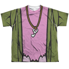 Fraggle Rock Mokey Uniform Youth Regular Fit Poly Short-Sleeve T-Shirt