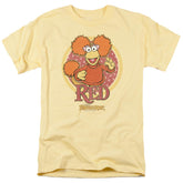 Fraggle Rock Red Circle Men's 18/1 Cotton Short-Sleeve T-Shirt