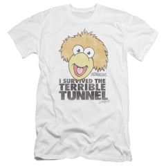 Fraggle Rock Terrible Tunnel Men's Ultra-Soft 30/1 Cotton Slim Short-Sleeve T-Shirt