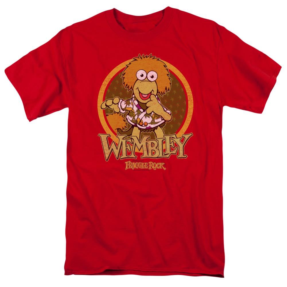 Fraggle Rock Wembley Circle Men's 18/1 Cotton Short-Sleeve T-Shirt