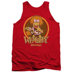 Fraggle Rock Wembley Circle Men's 18/1 Cotton Tank Top