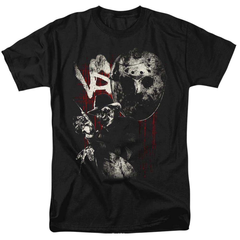 Freddy vs. Jason Scratches Men's 18/1 Cotton Short-Sleeve T-Shirt