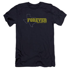 Friday Night Lights Texas Forever Men's Ultra-Soft 30/1 Cotton Slim Short-Sleeve T-Shirt