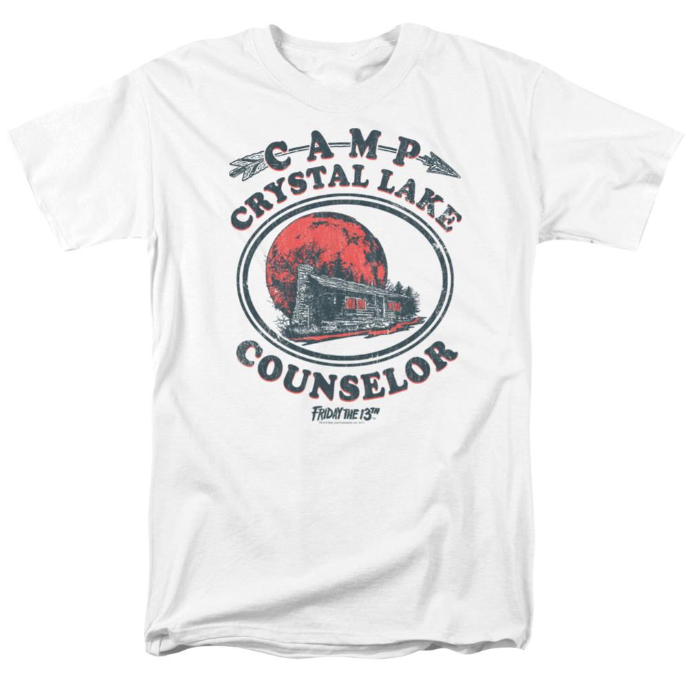 Friday The 13th Camp Counselor Men's 18/1 Cotton Short-Sleeve T-Shirt