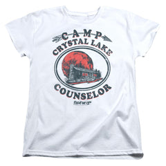 Friday The 13th Camp Counselor Women's 18/1 Cotton Short-Sleeve T-Shirt