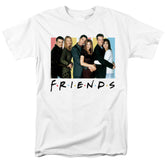 Friends Cast Logo Men's 18/1 Cotton Short-Sleeve T-Shirt