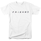 Friends Logo Men's 18/1 Cotton Short-Sleeve T-Shirt