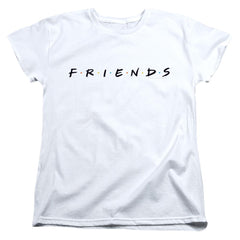 Friends Logo Women's 18/1 Cotton Short-Sleeve T-Shirt
