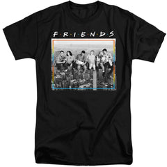 Friends Lunch Break Men's 18/1 Tall Cotton Short-Sleeve T-Shirt