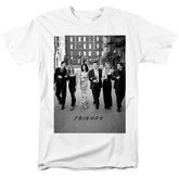 Friends Walk The Streets Men's 18/1 Cotton Short-Sleeve T-Shirt