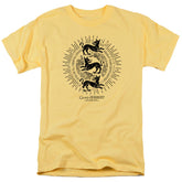Game Of Thrones Clegane Burst Sigil Men's 18/1 Cotton Short-Sleeve T-Shirt