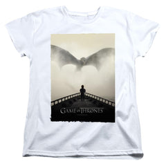 Game Of Thrones Dragon 3 Women's 18/1 Cotton Short-Sleeve T-Shirt