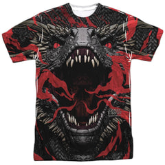 Game Of Thrones Dragons Men's Regular Fit Polyester Short-Sleeve T-Shirt