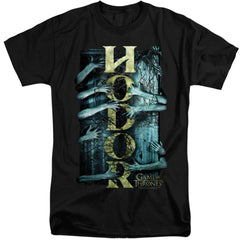 Game Of Thrones Hodor Men's 18/1 Tall Cotton Short-Sleeve T-Shirt