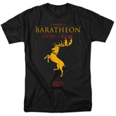 Game Of Thrones House Baratheon Sigil Men's 18/1 Cotton Short-Sleeve T-Shirt