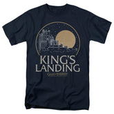 Game Of Thrones Kings Landing Men's 18/1 Cotton Short-Sleeve T-Shirt
