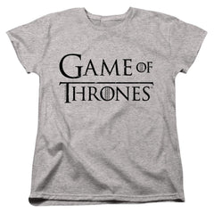 Game Of Thrones Logo 1 Women's 18/1 Cotton Short-Sleeve T-Shirt