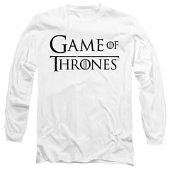 Game Of Thrones Logo 2 Men's 18/1 Cotton Long-Sleeve T-Shirt