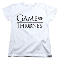 Game Of Thrones Logo 2 Women's 18/1 Cotton Short-Sleeve T-Shirt