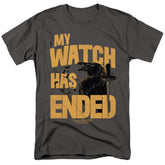 Game Of Thrones My Watch Has Ended Men's 18/1 Cotton Short-Sleeve T-Shirt